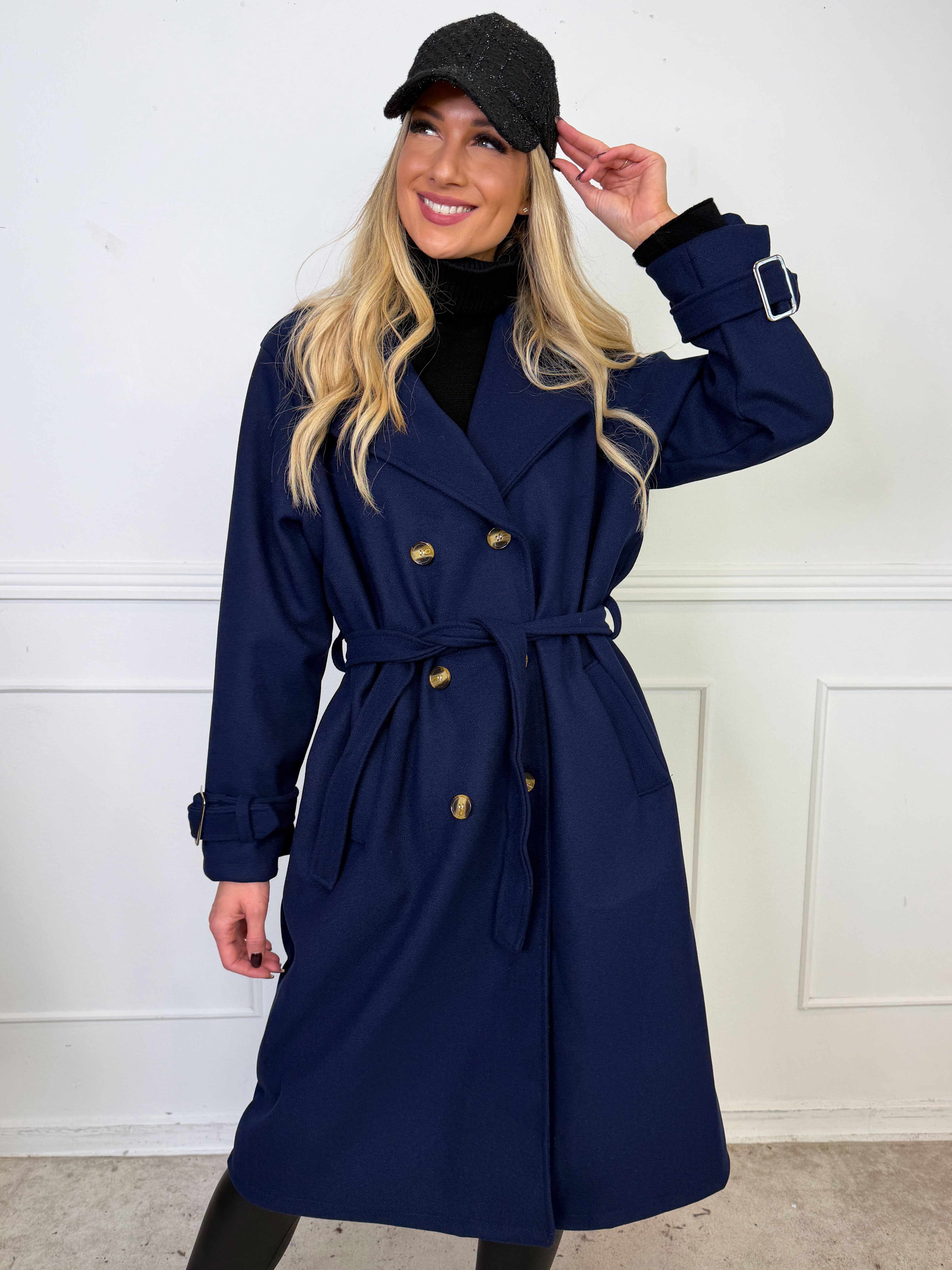 Sharpay Coat - Trenchcoat med knytband